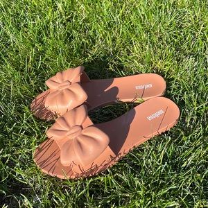 Melissa Babe II Bow Slide Sandal